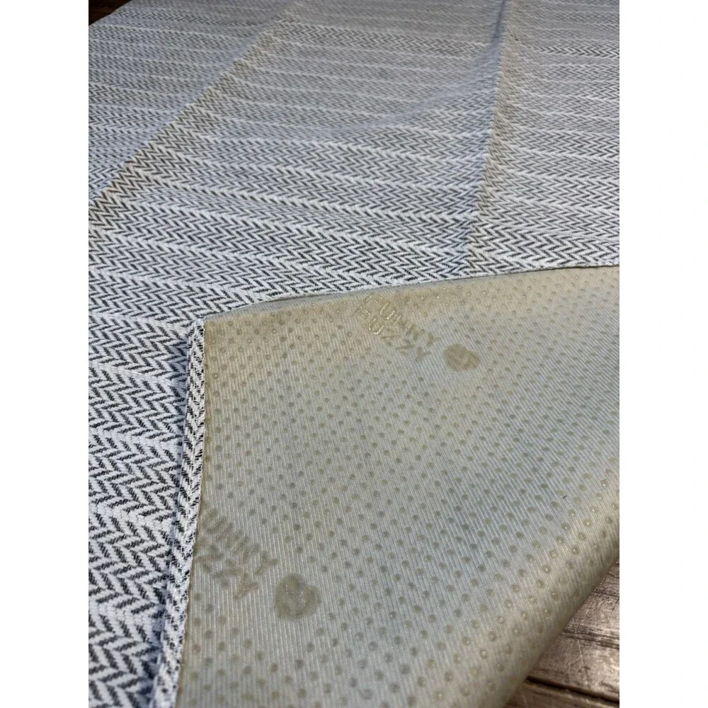 Funny Fuzzy Herringbone Sofa Cover Couch Chenille Furniture Protector 35.4 X 82